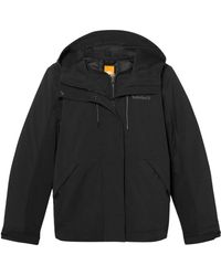 Timberland - 3 In 1 Waterdichte Jas (zwart) - Lyst