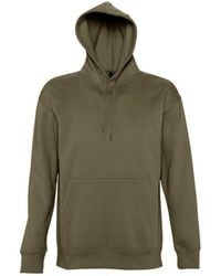 Sol's - Slam Hooded Sweatshirt / Hoodie (Army) - Lyst