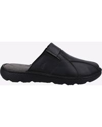 Hush Puppies - Carson Mule Leather Sandal - Lyst