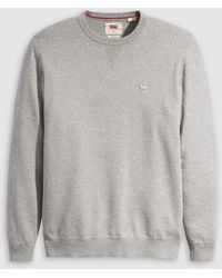 Levi's - Levi's Mid Tone Heather Lightweight Sweater - Lyst
