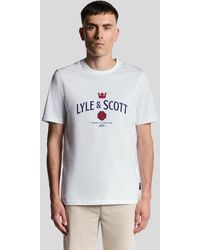 Lyle & Scott - Cheers To Tradition Graphic T-Shirt - Lyst