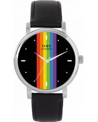 Toff London - Tlws-643 38Mm Pride Linear Batons Watch - Lyst