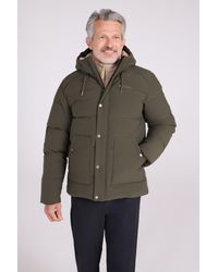 Mountain Warehouse - 'Manta' Borg Lined Jacket Isotherm Water Resistant Padded Coat - Lyst