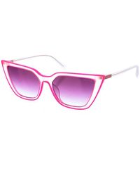 Guess - Acetate Sunglasses With Oval Shape Gu3062S - Lyst