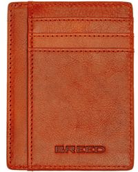 Breed - Chase Genuine Leather Front Pocket Wallet - Lyst