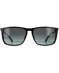 BOSS - Square Dark Gradient Sunglasses - Lyst