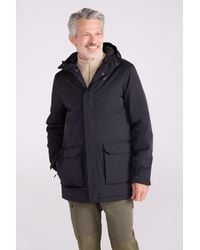 Mountain Warehouse - 'Ranger' Padded Parka Jacket With Adjustable Hood Water Resistant Coat Polyamide - Lyst