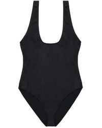 Playful Promises - Hunter Mcgrady High Leg Low Cut Swimsuit - Lyst