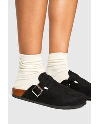 Boohoo - Basic Closed Toe Clogs - Lyst