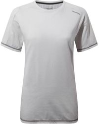 Craghoppers - Dynamic T-shirt (maangrijs) - Lyst
