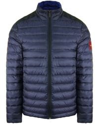 Calvin Klein - Nylon Gewatteerde Jas - Lyst