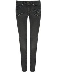 Balmain - Fp5359J935B Jeans Cotton - Lyst