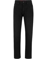 HUGO - Five Pocket Design Slim Fit Jeans - Lyst