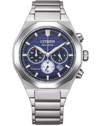Citizen - Zenshin Senkei Watch Ca4691-59L Titanium - Lyst