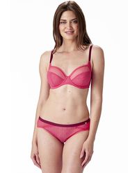Pretty Polly - Delicate Lace Balconette Bra - Lyst