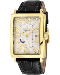 Gevril - Avenue Of America's Ipyg Case, Dial, Genuine Italian Handmade Leather Strap - Lyst