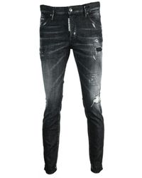 DSquared² - Skater Jean Distressed Jeans - Lyst