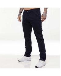 Enzo - Cargo Combat Chinos - Lyst