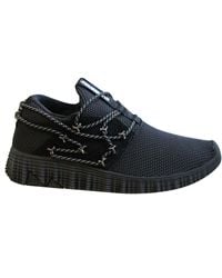 Supra - Malli Textile Leather Lace Up Trainers Slip On Shoes 05666 010 - Lyst