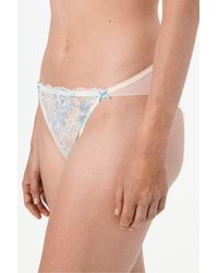 Penti - Printed Lace Slip Briefs - Lyst