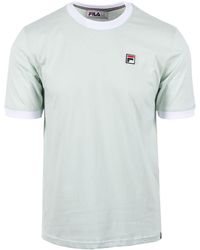 Fila - Marconi Essential Ringer T-Shirt Surf Spray - Lyst