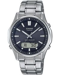 G-Shock - Radio Controlled Watches Watch Lcw-M100Tse-1Aer Stainless Steel - Lyst