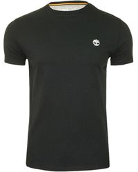 Timberland - T Shirt Crew Neck Short Sleeve Summer Cotton Tee Casual Top - Lyst