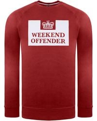 Weekend Offender - Skylar Dark Sweater Cotton - Lyst