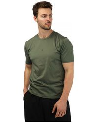 C.P. Company - T-shirt Jersey No Gravity In Groen - Lyst