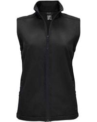 Sol's - Ladies Race Softshell Gilet - Lyst