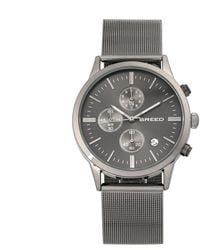 Breed - Espinosa Chronograph Mesh-Bracelet Watch W/ Date - Lyst