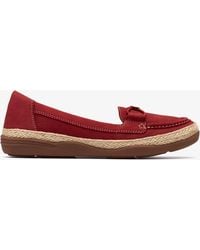 Clarks - Elaina Milly Nubuck Shoes - Lyst