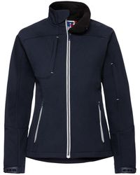 Russell - Russell Bionic Softshell Jacket (Franse Marine) - Lyst