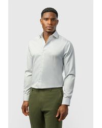 Alexandre Silver Label - Long Sleeve Striped Tailored Formal Shirt - Lyst