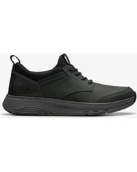 Clarks - Motion Trek Ez Leather Trainers - Lyst