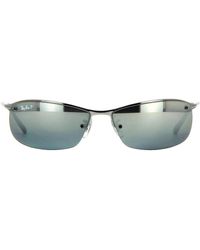 Ray-Ban - Sunglasses 3183 004 82 Gunmetal Mirror Polarized - Lyst