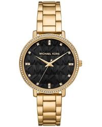 Michael Kors - Mk4593 Pyper Mk Patterned Ladies Watch - Lyst