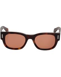 Ferragamo - Rectangular Acetate Sunglasses Sf2064Se - Lyst