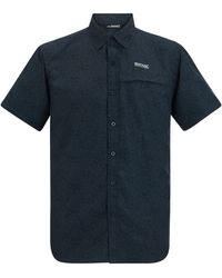 Regatta - Mindano Textured Shirt (Night Sky) - Lyst