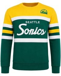 Mitchell & Ness - Nba Seattle Supersonics Head Coach Sweater - Lyst