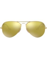 Ray-Ban - Aviator Light Lens Sunglasses - Lyst