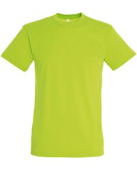 Sol's - Regent Short Sleeve T-Shirt (Apple) Cotton - Lyst