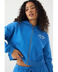 DSGN Studio - Sport Training Club Boxy Zip Through Hoodie - Lyst
