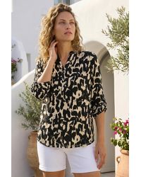 Roman - Abstract Ikat Print Shirt - Lyst