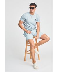 Tokyo Laundry - Light Beach Logo T-Shirt And Jogger Short Set - Lyst