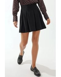 Hiccup - Pleated Mini Skirt With Zipper Closure - Lyst