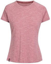 DLX - Ladies Katie Marl T-Shirt (Light Mulberry Marl) - Lyst