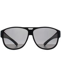 Montana - Aviator Matte Smoke Polarized Fo6 Fit Over Glasses Sunglasses - Lyst
