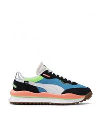 PUMA - Style Rider Play On Lace-Up Synthetic Trainers 371150 06 - Lyst