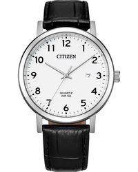 Citizen - Watch Bi5070-06A Leather - Lyst